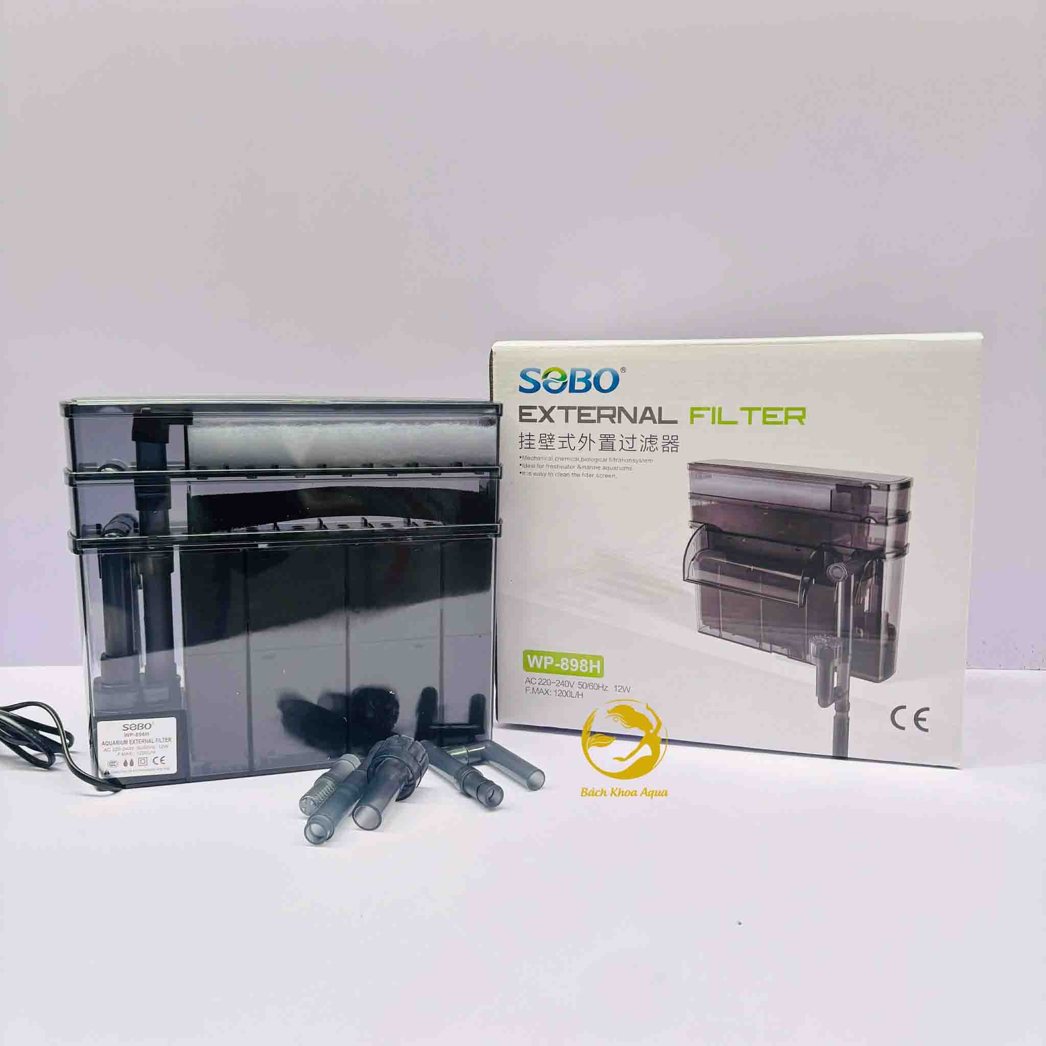 Lọc thác treo Sobo WP-898H thiết kế dàn mưa 2 tầng thông minh